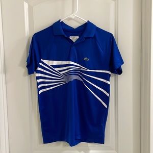 Lacoste boys sport Novak Djokovic polo shirt, size 16